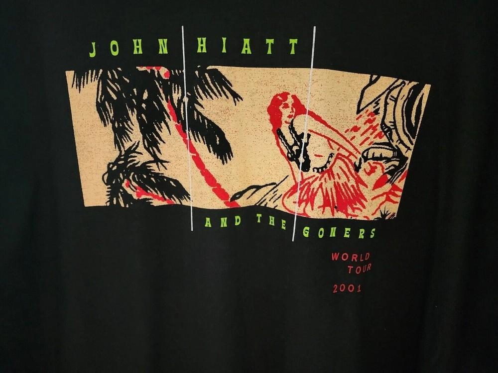 

John Hiatt The Tiki Bar is Open 2001 TShirt For Men Women Tee S4XL EL309 Unisex T-Shirt M