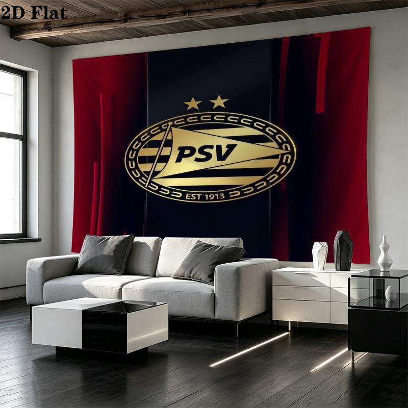 PSV Eindhoven Printed Tapestry – Wall Hanging for Bedrooms, Dorms, and Home Decor