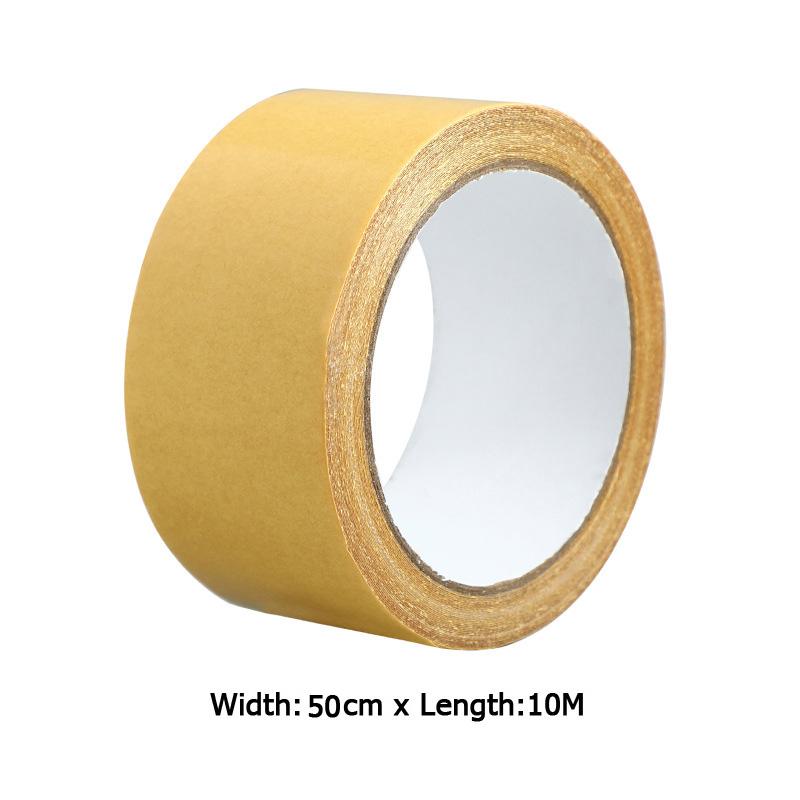 10M Double Sided Carpet Tape Heavy Duty Translucent Mesh Waterproof Super Traceless For Hardwood Floors Mats Wall Hanging Paste