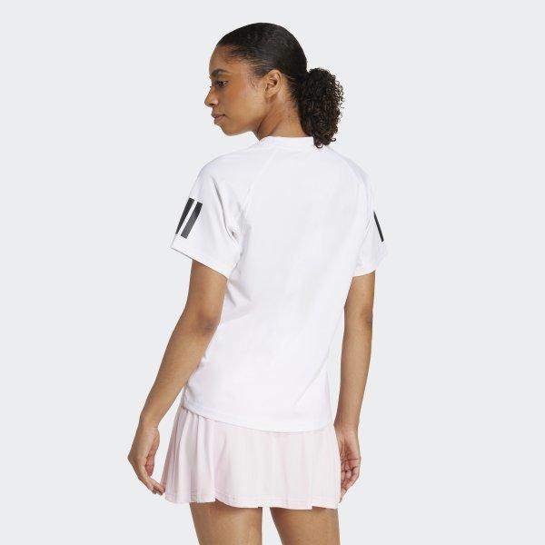 adidas Women S Stretchy Club 3 Line tenniS Shirt With Climacool Technology