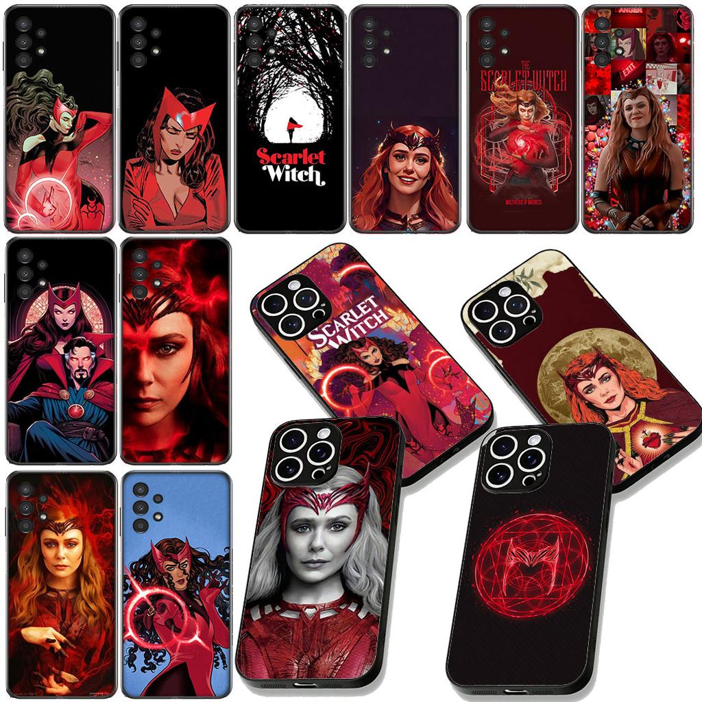 Scarlet Witch Marvel Wallpaper Phone Case for Xiaomi Poco C85 C65 C75 X7 X6 M6 M8 F7 F8 Ultra F6 Pro Cover Casing