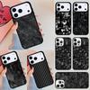 Funda de Teléfono de Fibra de Carbono Forjada Para iPhone 17 Air 14 15 13 12 Max Cubierta Para Apple 14 15 16 16e 11 Pro Max Plus Coque