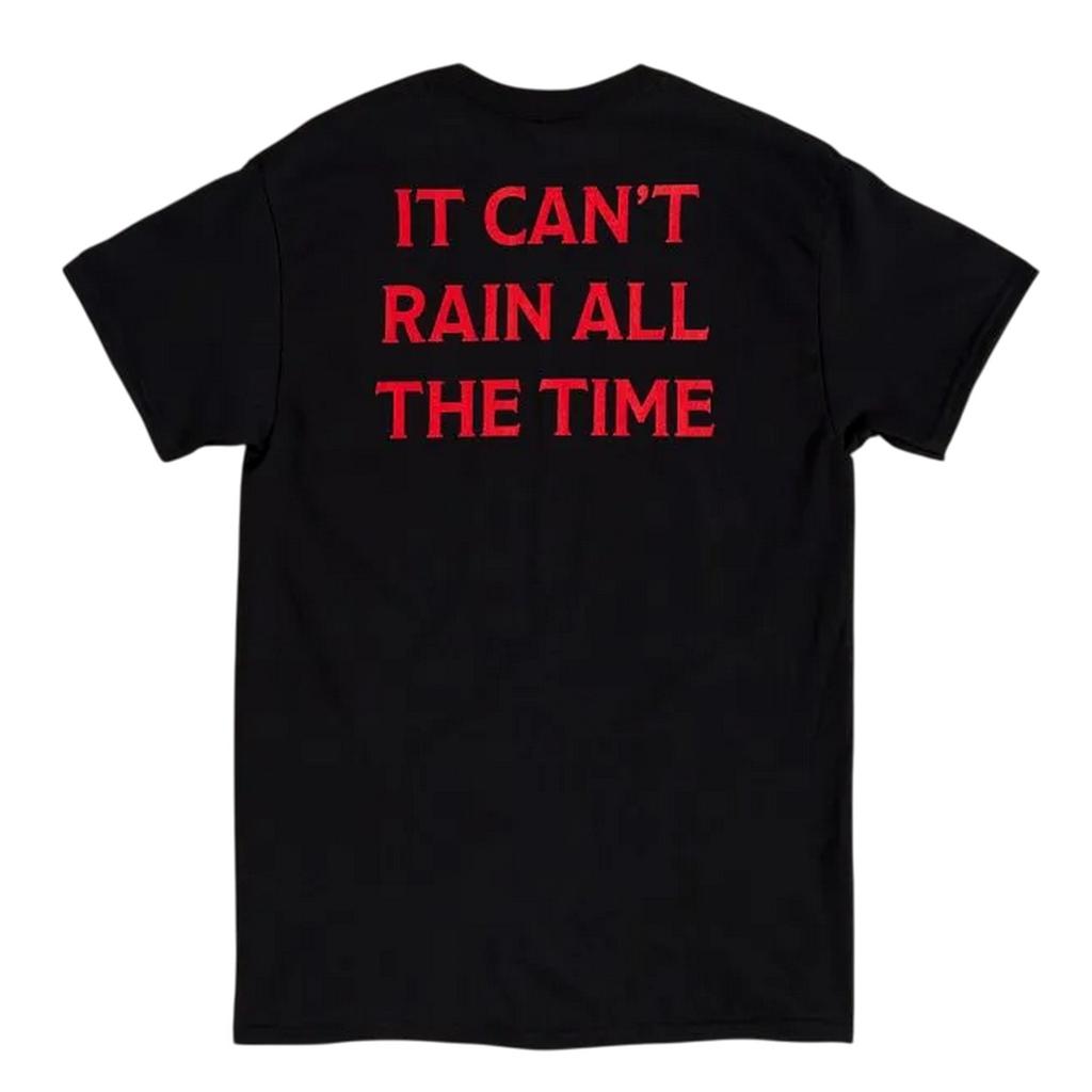 The Crow Unisex Adult It Can´t Rain All The Time Back Print T-Shirt