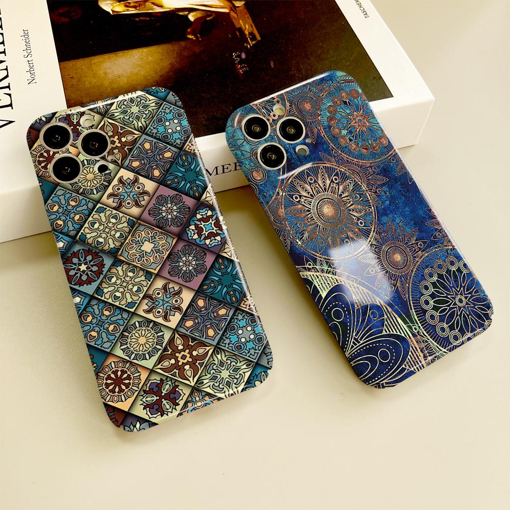 All-inclusive Film Phone Case Cartoon Fashion Design Hard Shell Full Cover Camera Protection Case for iPhone Samsung Xiaomi Poco Redmi Huawei Honor