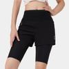 Unisex Lightweight Two-in-One Sports Shorts for Outdoor Cycling and Marathon Fitness