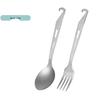 Hangweixing Pure Titanium Portable Outdoor Cutlery Set