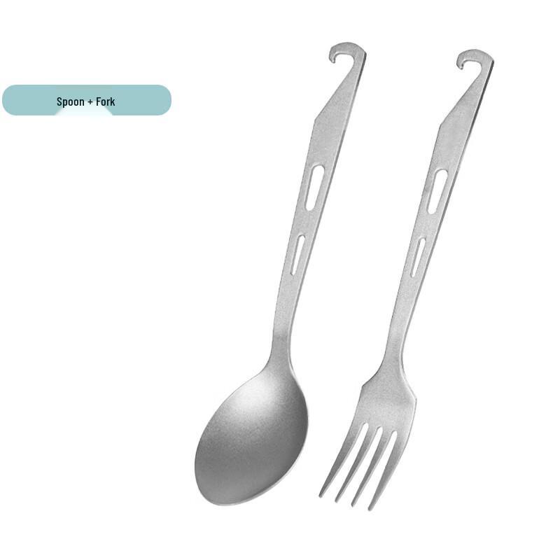 Hangweixing Pure Titanium Portable Outdoor Cutlery Set