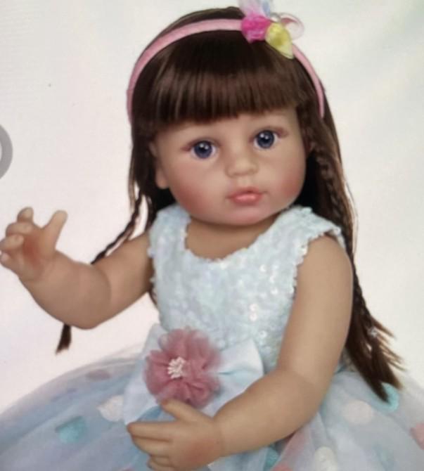NPK Genuine 55CM Waterproof Full Silicone Reborn Baby Doll