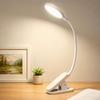 Rechargeable Clip Light [2026 New Release - Energy Saving & Eye-Friendly] Reading Lamp, 3 Color Temperature Settings, 12 Hours Continuous Use,