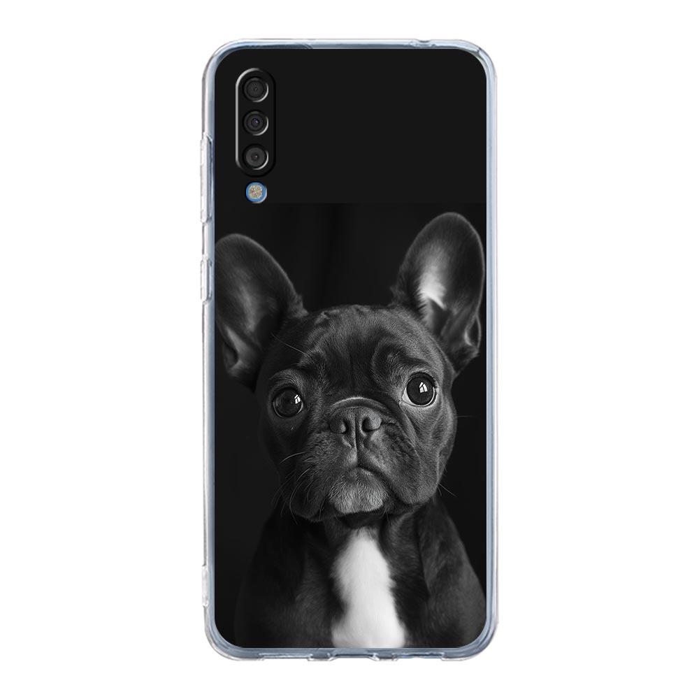 Phone Case For Samsung A56 A36 A26 A16 A14 A12 A22 A32 5G A34 A42 A52 A54 A50 A70 A72 A40 A04S A06 Cover French Bulldog Dog Pet