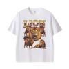 African Safari King Vintage Lion Graphic T Shirt Unisex Classic Fashion Oversized Tshirts Unisex Casual Cotton Short Sleeve Tshirt