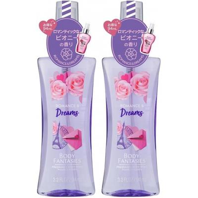 Body Fantasies Body Fantasy Romance   Dreams Body Spray 94ml  X2  94ml  X2 