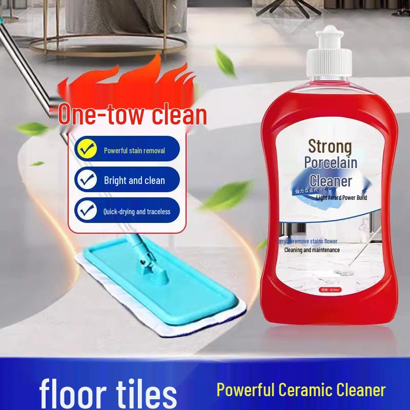 

Strong Yellow Stain Remover for Porcelain Tiles - Bathroom, Shower, Kitchen Surface Brightener