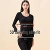 Langsha Women's Seamless Body-Shaping Thermal Underwear Set