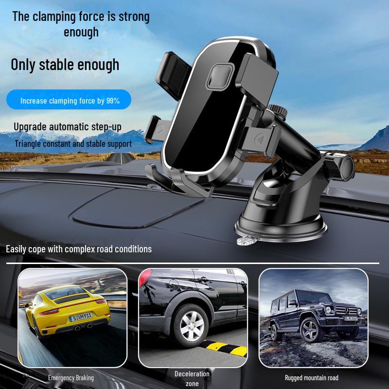 "2024 Multifunktions-Autotelefonhalter: Saugnapf & AR-Navigation für Armaturenbrett & Rückspiegel"