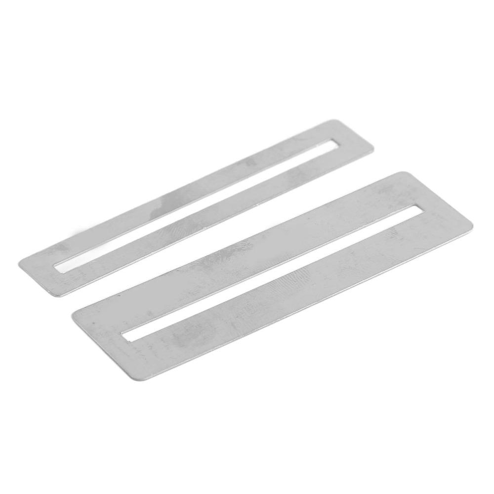 3Sets 7.8cm Size Guitar Fret Guard Steel Fret Protector Fret Wrap Guitar Fret Polishing