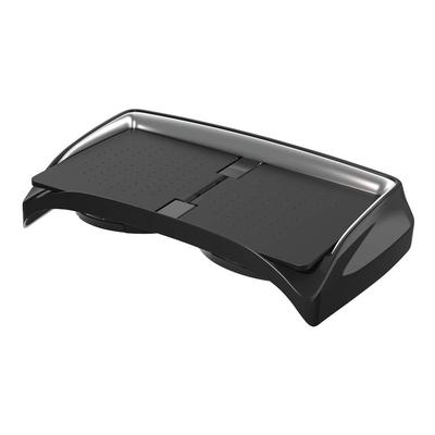 Tsuchiya Yac Car Model Specification Toyota 80 Series Harrier Console Tray (Tsuchiya Yac) Black/Silver SY-HR15