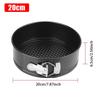 1Pcs Carbon Steel Cake Baking Pan Leakproof Cake Mould New Baking Mould  for Home Kitchen Bakery
