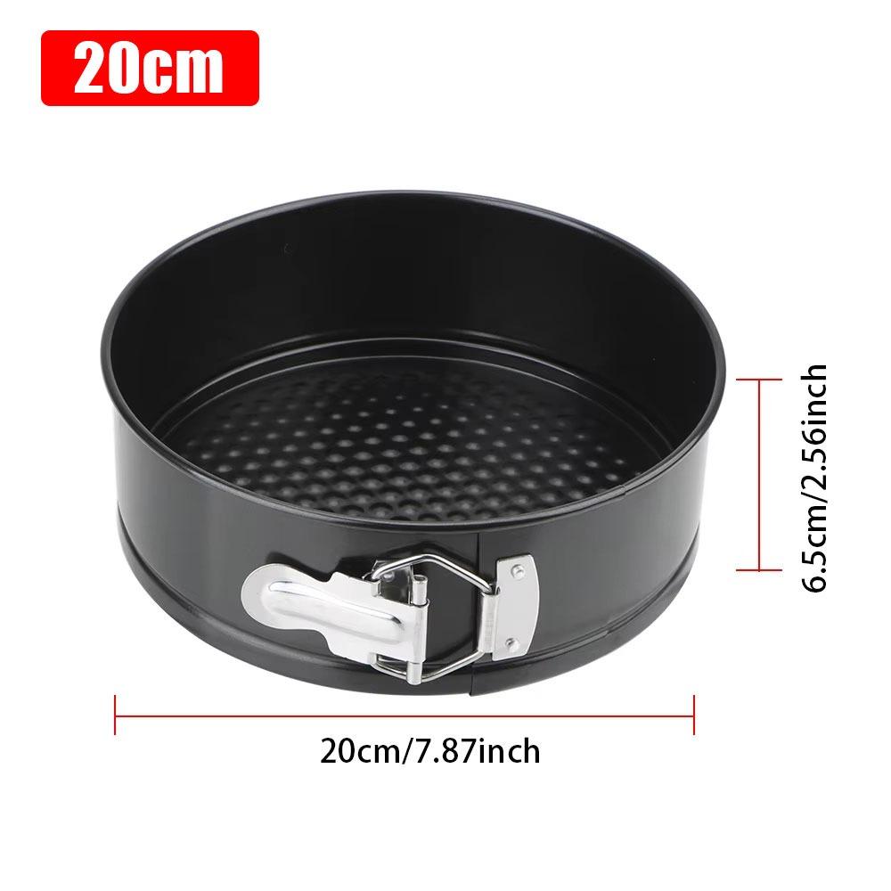 1Pcs Carbon Steel Cake Baking Pan Leakproof Cake Mould New Baking Mould  for Home Kitchen Bakery