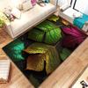 Green Tropical Leaf Carpet for Living Room Home Decor Sofa Table Large Area Rugs Lounge Anti-slip Floor Mat Children's Room Mat