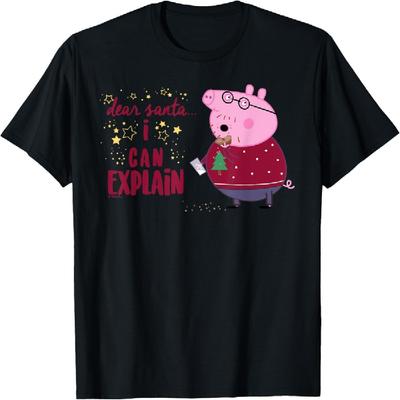 Peppa Wutz - Papa Wutz Lieber Weihnachtsmann T-Shirt