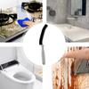Crevice Cleaning Brush Grout Brush Long-Handled Ergonomic Angled Hard Bristle Cleaning Tool For Kitchen Shower Window Tile Floor