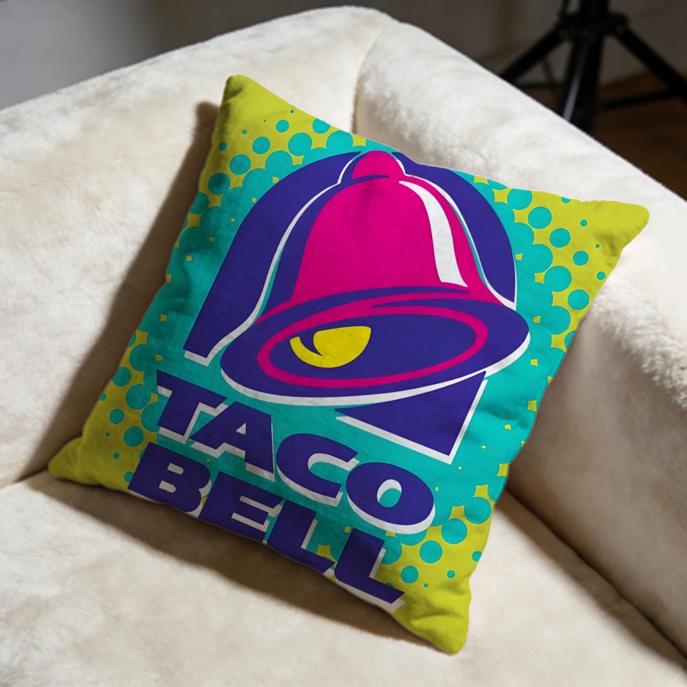 Trendy TTaco Bellew Cushion Cover Soft Decorative Pillow Case Suitable for Bedroom Sofa Car Travel Use