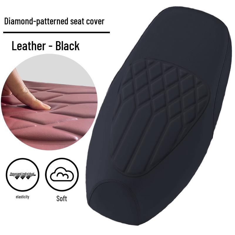Waterproof Diamond Leather Seat Cover for Honda NS150LA Motorcycle