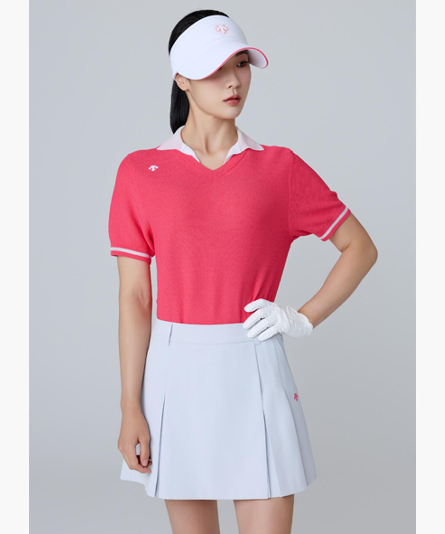 Descente Golf Women S Hole-In-One Pack Open Neck Pullover (Dq32Wfkp7A) /090