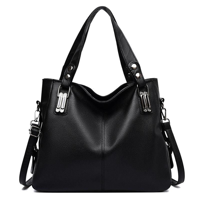 Nákupní taška s vzorem liči pro každodenní použití, Dámská kabelka, Ležérní a módní, Jednoramenná crossbody taška