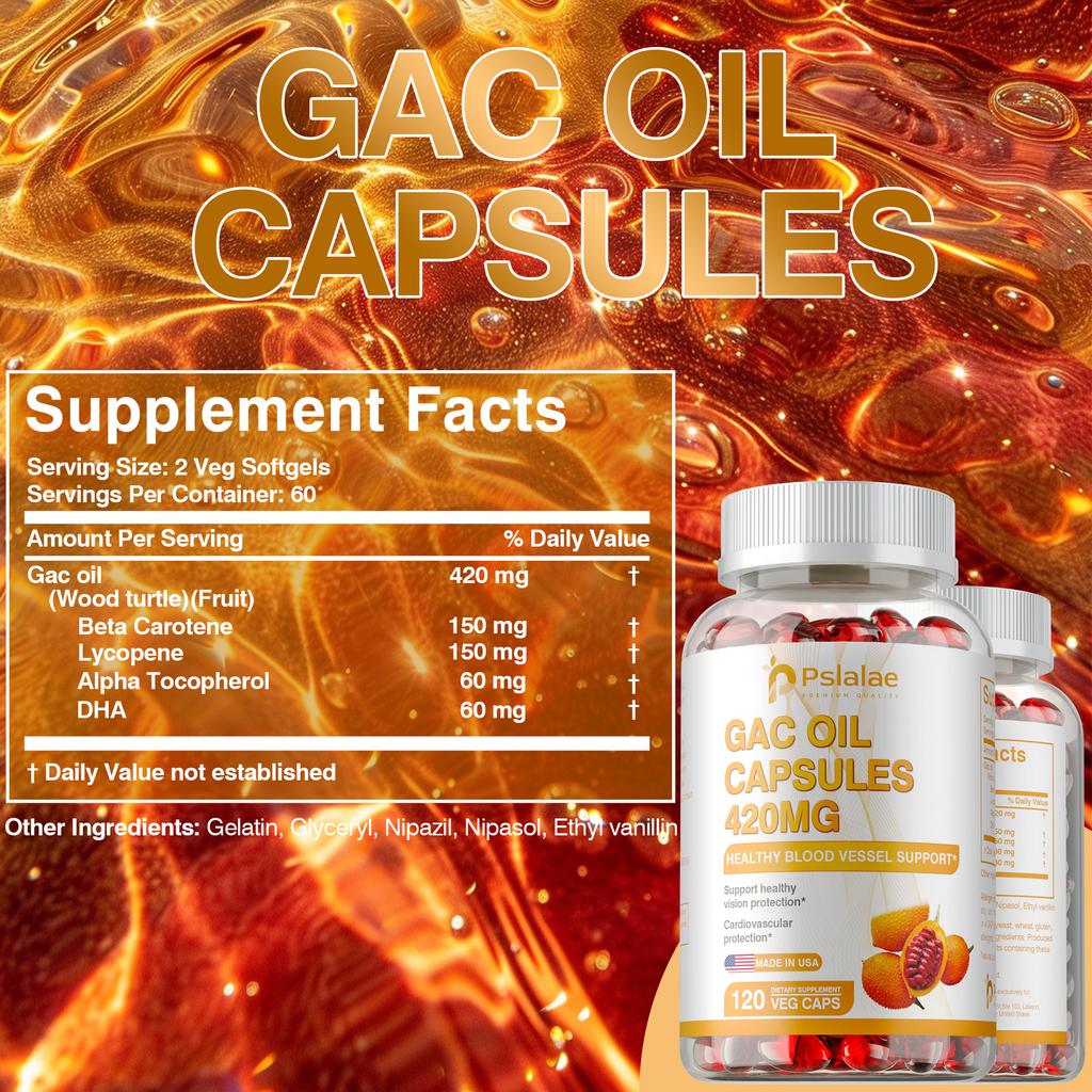 Capsules molles d'huile de bois de pin naturel pur: protection de la vision, soutien gastro-intestinal et réduction du cholestérol.