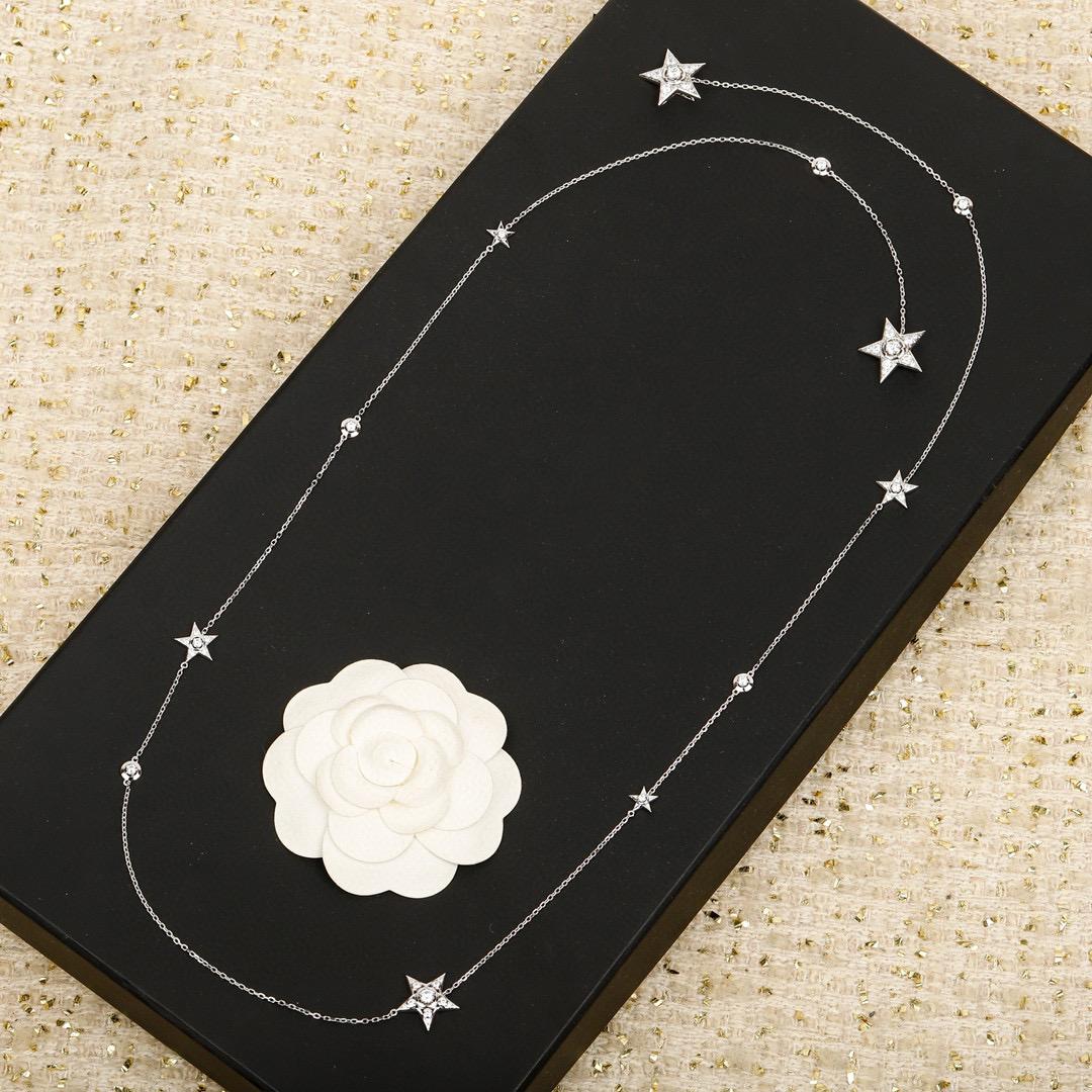 

Горячий Бренд Винтажное Ожерелье Комета с Бриллиантами Роскошные Украшения для Тела для Женщин Дизайнерское Чистое Серебро 925 пробы Леди Вечеринка Поясная Цепь