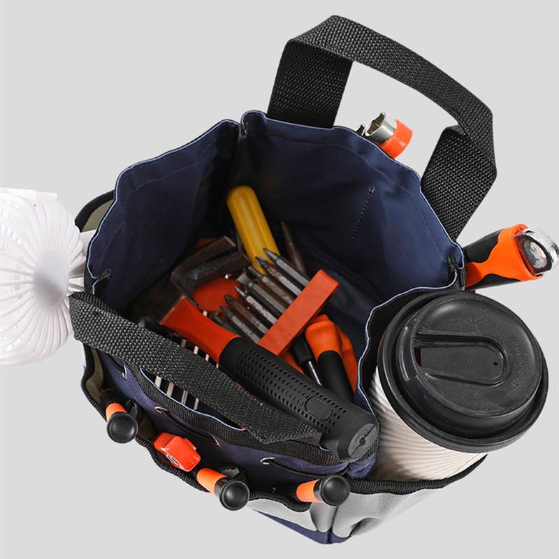 Large Capacity Storage Bag Waterproof Gardening Bags Outdoor Garden Tool Kit Organizer Multi Pocket Hardware Tool Hand Bags