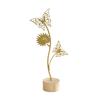 Sunflower Leaves Butterfly Ginkgo Leaf Ornament Hollow Out Metal Art Ornaments  Table Top Ornament