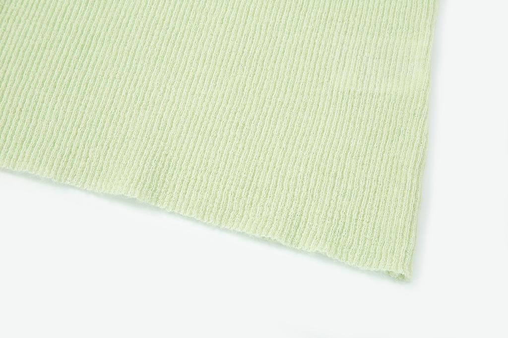 SALAD BAGUNI Mohair Ribbed Round Pullover_Mint
