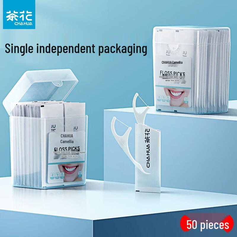 Chahua Individually Wrapped Dental Floss Picks