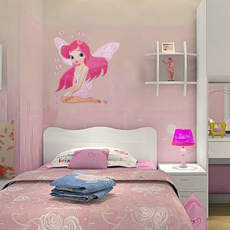 Large Pink Fairy Princess With Erly Decals Art Mural Wall Stickers For Girls Bedroom Wardrobe Living Room Home Decor Sticker At Affordable S Free Shipping Real Reviews Photos Joom - Princess Home Decoration Large Pink Fairy Princess With Erly Decals Art Mural Wall Stickers For Girls Bedroom Wardrobe Living Room Home Decor Sticker At Affordable S Free Shipping Real Reviews Photos Joom - Princess Home Decoration