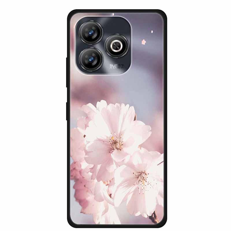 Pro ZTE BLADE A75 4G Pouzdro Zvířata Měkký Silikon TPU Pouzdra na Telefon Zadní Kryt Pro ZTE BLADEA75 Nárazuvzdorný Vlk Ochranný Cool Coque
