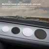 Car Anti Slip Pad 7/6/5/4cm Circular Magic PU Pad Universal Center Console Dashboard Phone Ornament Strongly Stick Anti-slip Mat
