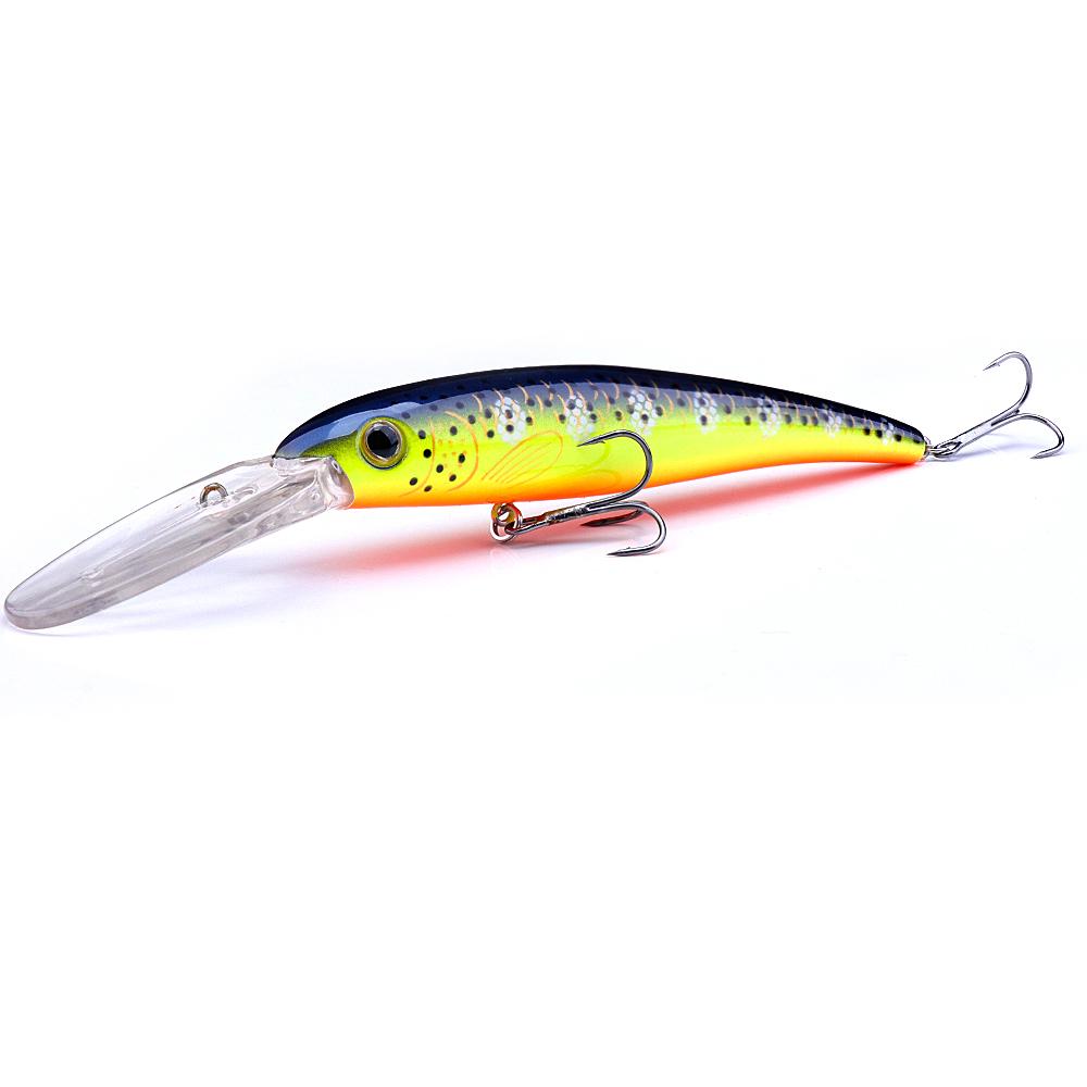 Trolling Minnow Fishing Lures 160mm 22g Deep Diving Jerkbait Artificial Hard Bait Floating Wobblers for Pike Saltwater