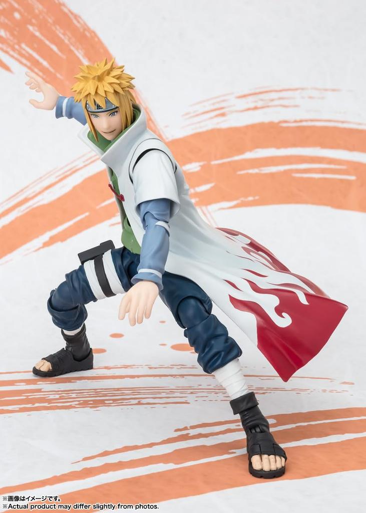 TAMASHII NATIONS NARUTO Minato Namikaze 160mm PVC ABS Painted Movable Figure S.H.Figuarts -NARUTOP99 Edition- Approx. &