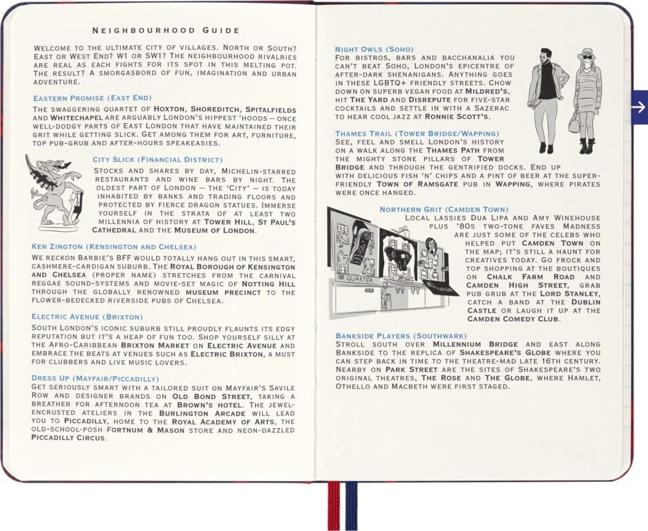 Moleskine LUXE x Moleskine "London City" Notebook, Hardcover, Pocket Size, Lined, CNLCLND