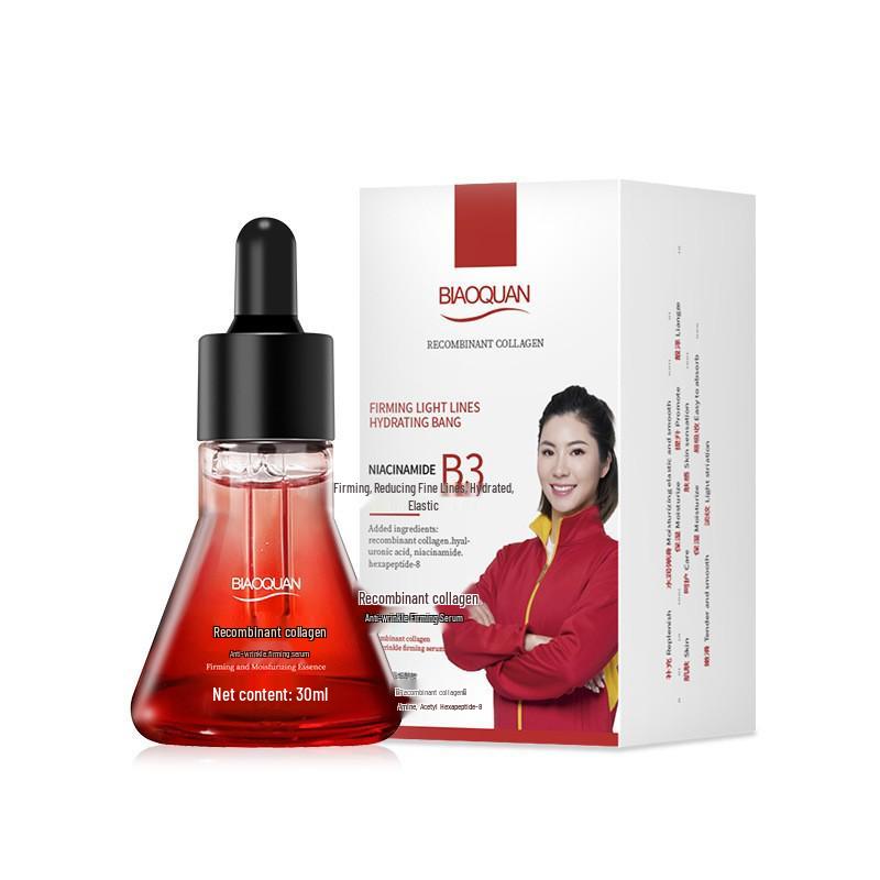 Ginseng Niacinamide & Hyaluronic Acid Hydrating Essence for Firming & Anti-Wrinkle Facial Skincare