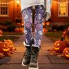 Women's Halloween Print Stretch Leggings for Casual Wear