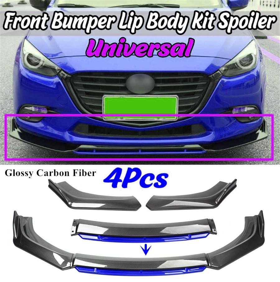 1set Front Lip Chin Bumper Body Kits For Car Universal