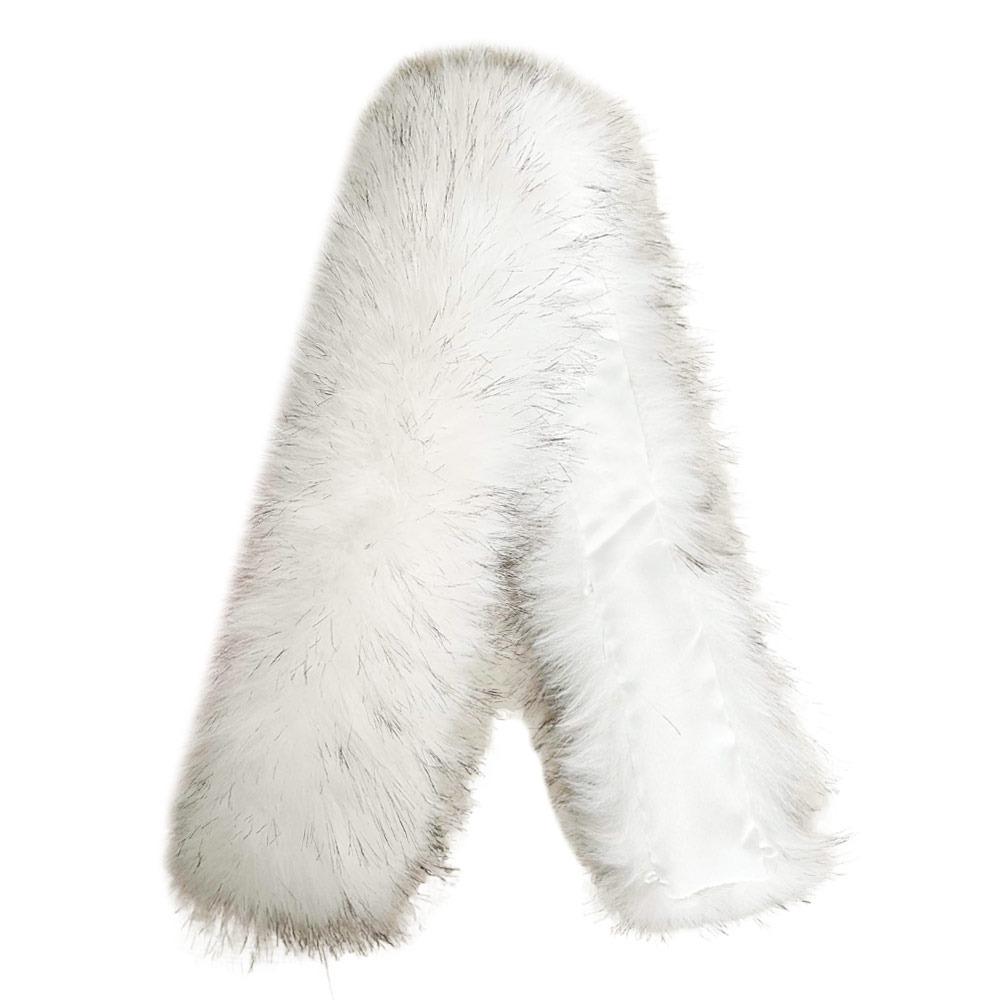 Trim Long Scarf Faux Fox Fur Scarf Warm Thickened Lengthened Scarf Dress Cape Faux Fur Windproof Shawls Sexy Dress