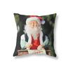 Merry Christmas Santa Claus Print Pattern Cushion Cover Home Living Room Sofa Decoration Square Pillow Pillow Cover