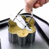 Stampo per torta ad anello in acciaio inossidabile, utensili da cucina, utensili da cucina, stampi per dolci, fai da te, cupcake, insalata, dessert, utensili per decorare torte