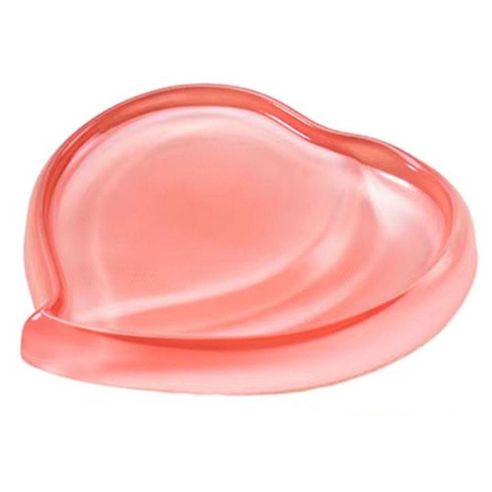 

Pressing Paper Flat Peach Heart Paperweight Glaze Chinese Calligraphy Paperweight Gifts рожевий