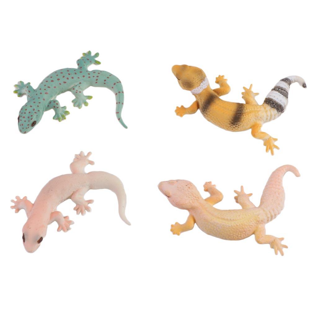 Gecko Prank Props Figure Animal Toys Animal Figurines Lizards Action Model  Party Gift